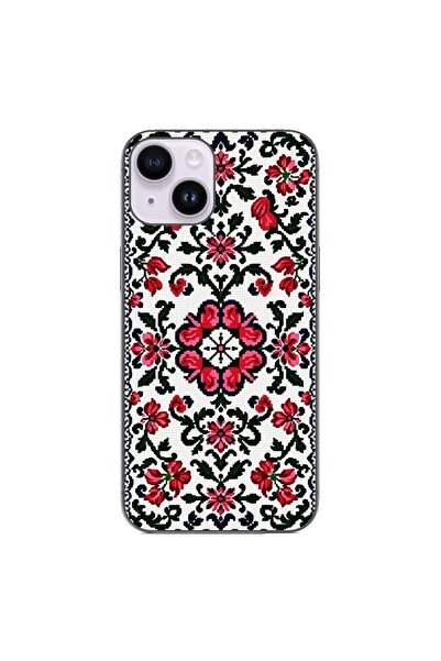 OEM Husa compatibila cu Apple iPhone 14 Silicon Gel Tpu Model Traditional Kni...