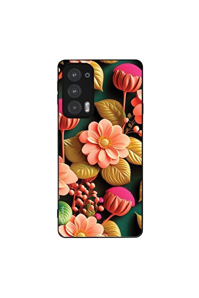 Sonique Θήκη 3D Flower Series για Motorola Edge 20 5G Σομόν