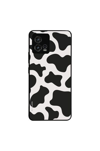 Sonique Θήκη Animal Print Series για Motorola Moto G72 Cow 01