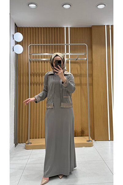 Jupe Sandy Kumaş İkili Takım Günlük Elbise 7283