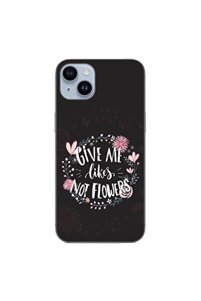 OEM Case compatible with Apple iPhone 15 Plus Silicone Gel Tpu Pattern Messag...