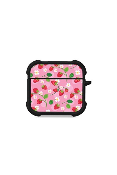 Sonique Θήκη Σιλικόνης Fruit Series για AirPods 4 Φράουλα