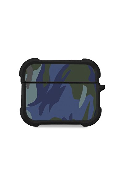 Sonique Θήκη Σιλικόνης Camouflage Army Series για AirPods Pro 3 Μπλε 01