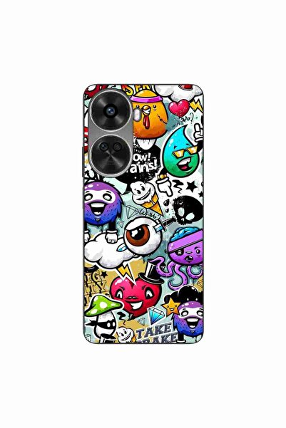 OEM Husa compatibila cu Huawei Nova 12 SE Silicon Gel Tpu Model Pop Art Graffiti