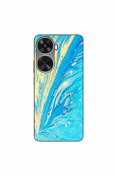 OEM Θήκη συμβατή με Huawei Nova 12 SE Σιλικόνης Gel TPU Μοντέλο Aqua Bloom
