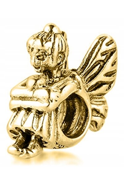 Larezo Pandantiv Tip Charm Pentru Bratari Modulare, Argint 925 Placat Cu Aur ...
