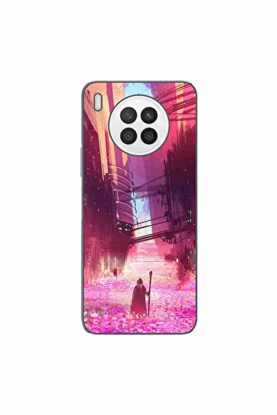 OEM Case compatible with Huawei Nova 8i Silicone Gel Tpu Fantasy Wizard Pattern