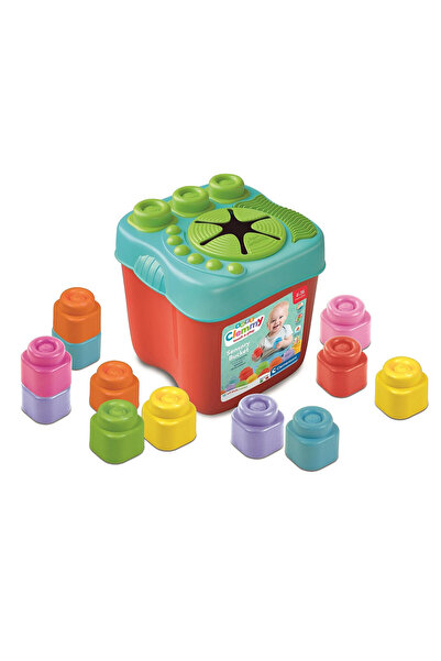 CLEMENTONI Colorat Clemmy Set de cuburi educative în depozitare de la