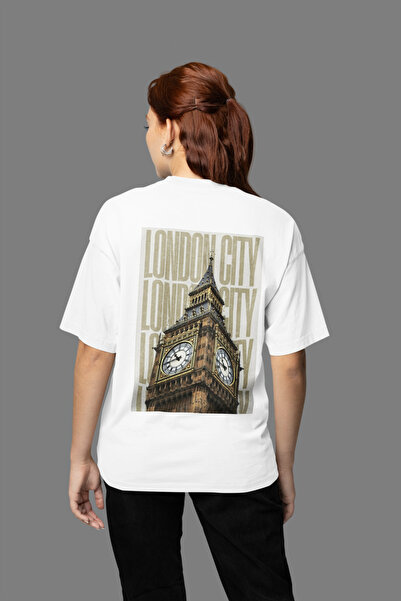 MAGORS London Sirt Printed Modern Design Retro Vintage Cotton Oversize Unisex...