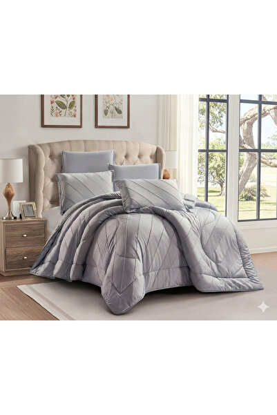 ALMIAAD Double Bed Sheet Summer Cool - Microfiber - 6 Pieces - Summer Quilt 6...