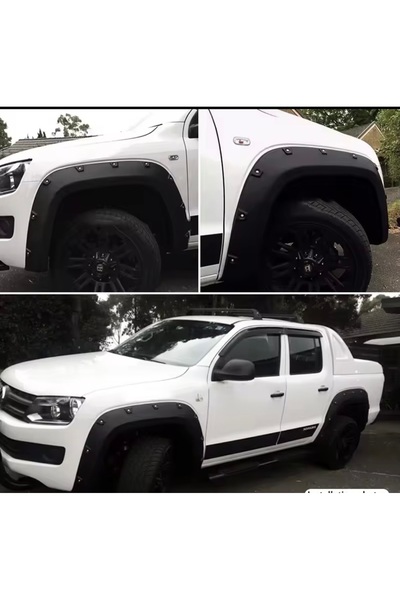 TMZ Garage Volkswagen Amarok 2010-2016 Uyumlu Çamurluk Dodik Seti 4 Parça | İ...