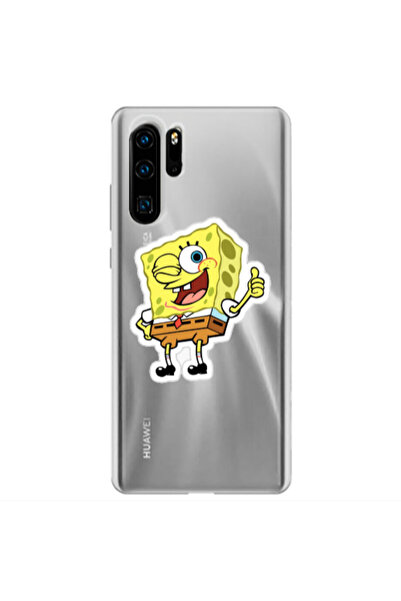 Other Huawei P30 Pro spongebob2 Transparent Silicone TPU Θήκη
