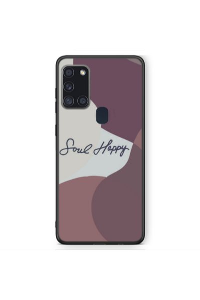 Other Samsung A21S Soul Happy Black Glossy Θήκη