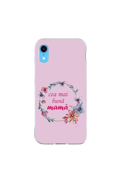 OEM Husa compatibila cu Apple iPhone XR Silicon Gel Tpu Model Cea Mai Buna Mama
