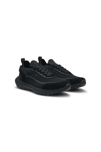 BOSS Süet Detaylı Çorap Sneaker