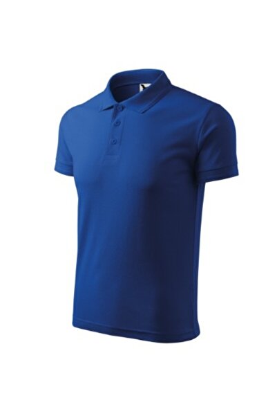 Malfini Tricou polo bărbătesc, Pique Polo 203, Albastru M