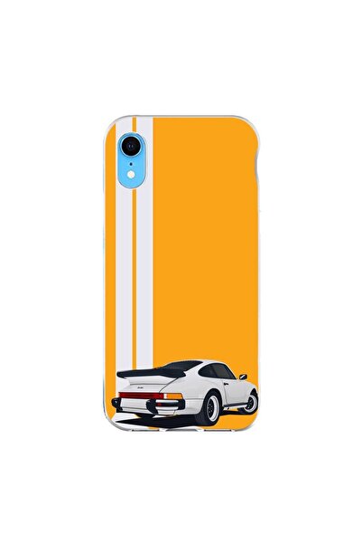 OEM Husa compatibila cu Apple iPhone XR Silicon Gel Tpu Model Porsche 911 Turbo