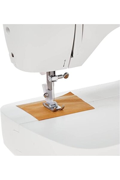 SİNGER M 2405 Portable Sewing Machine, 8 Built-in Stitches, 4 Step Buttonhole, Foot Controller, Stitch Selection Dial, LED Light, Adjustable Stitch Length, Free Arm, Accessories Kit