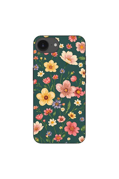 OEM Husa compatibila cu Apple iPhone 16e Silicon Gel Tpu Model Vintage Spring...