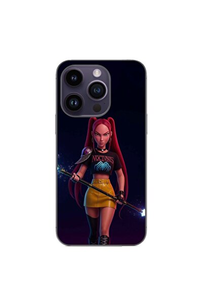 OEM Husa compatibila cu Apple iPhone 15 Pro Silicon Gel Tpu Model KPop Demon ...