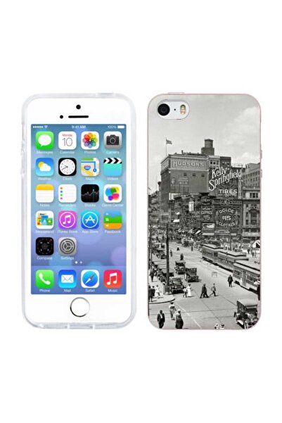 OEM Θήκη συμβατή με Apple iPhone 5S, iPhone 5, από σιλικόνη gel TPU, με σχέδι...