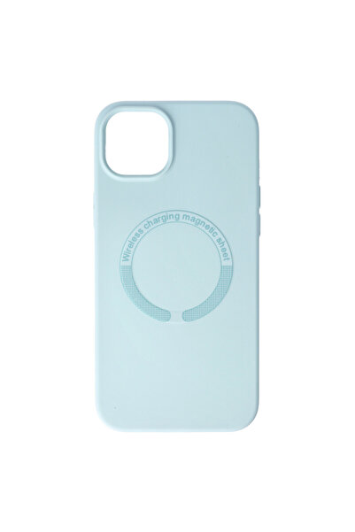 SEP Husa Silicone Mag Cover Apple iPhone 15 Plus Blue