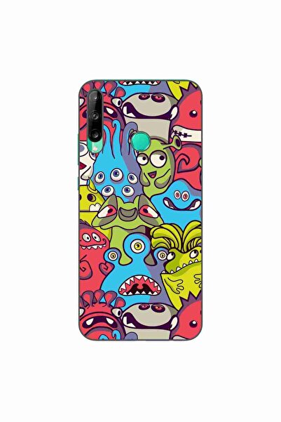 OEM Husa compatibila cu Huawei P40 Lite E Silicon Gel Tpu Model Squishi Monsters