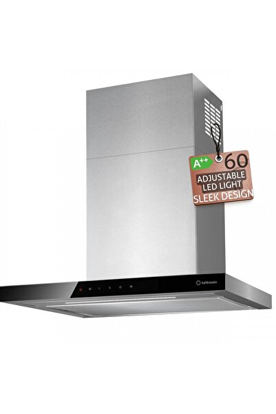 Turbionaire Elyn 60 TEY60W απορροφητήρας τοίχου, Μοτέρ χωρίς ψήκτρες 800 mc/h...