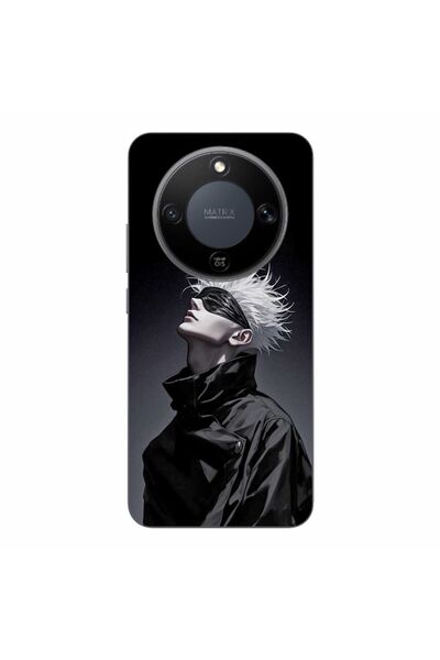 OEM Калъф, съвместим с Honor Magic8 Lite, силиконов гел TPU, с шарка Джуджуцу...