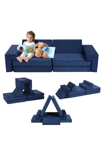 Garvee 8-Piece Modular Sofa Set for Kids – Complete Contemporary Set – High-D...