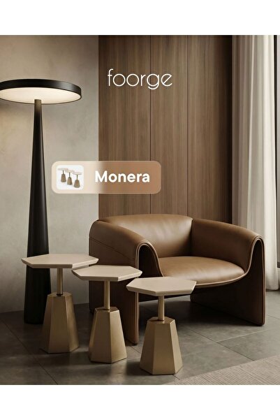 Foorge Monera 3lü Zigon Sehpa