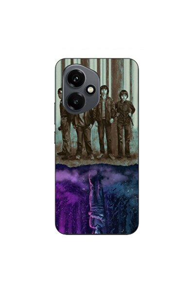 OEM Husa compatibila cu Honor 400 Silicon Gel Tpu Model Stranger Things Upsid...