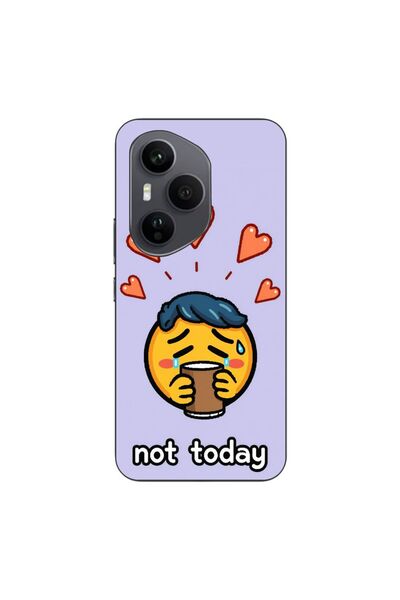 OEM Husa compatibila cu Honor 400 Pro Silicon Gel Tpu Model Not Today