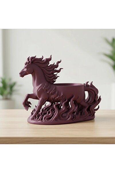 OEM Decorative Planter Horse Figurine, Small Plant Holder with Specific Detai...