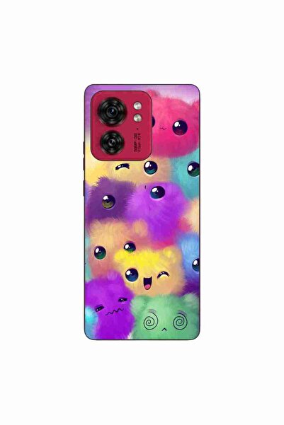 OEM Husa compatibila cu Motorola Edge 40 Silicon Gel Tpu Model Pufosi Colorati