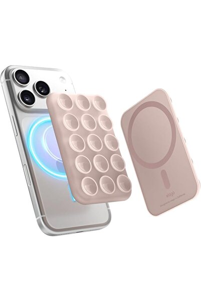 Elago Magnetic Suction Phone Mount MagSafe Compatible - Lovely Pink