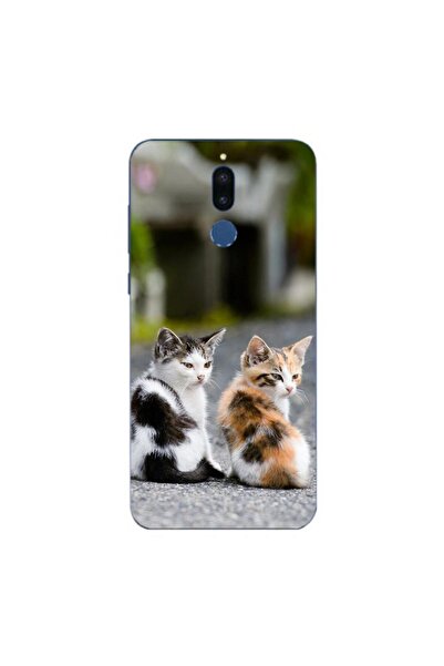OEM Husa compatibila cu Huawei Mate 10 Lite Silicon Gel Tpu Model Kitties