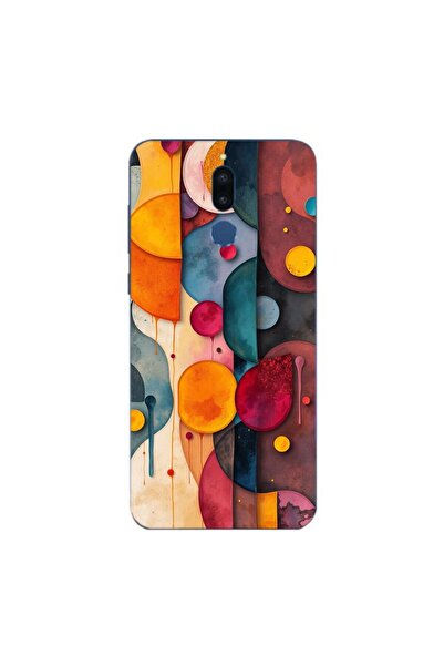 OEM Husa compatibila cu Huawei Mate 10 Lite Silicon Gel Tpu Model Abstract Sh...