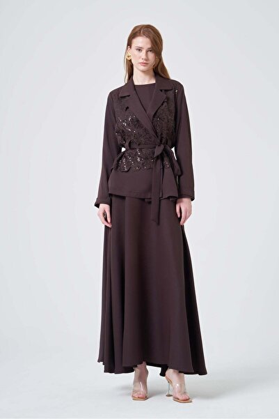 FTZ WOMEN طقم 3iü نسائي بني 31375