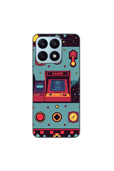 OEM Husa compatibila cu Honor X8a Silicon Gel Tpu Model Gamer Arcade Room