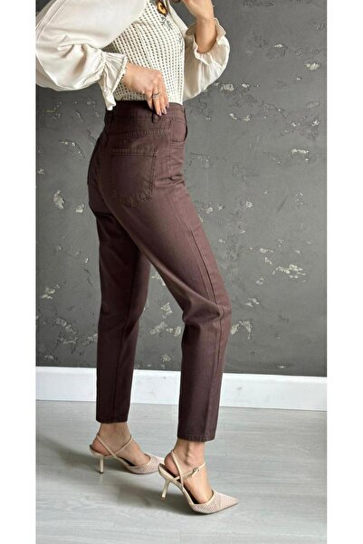 DENİM İN SHE NewStar Nova sezona visokog struka rastegljive mom jeans ženske ...