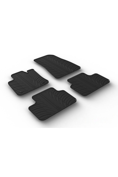 Gledring Set covorase auto din cauciuc Volvo C40 09.2021- (SUV, electric), Ne...