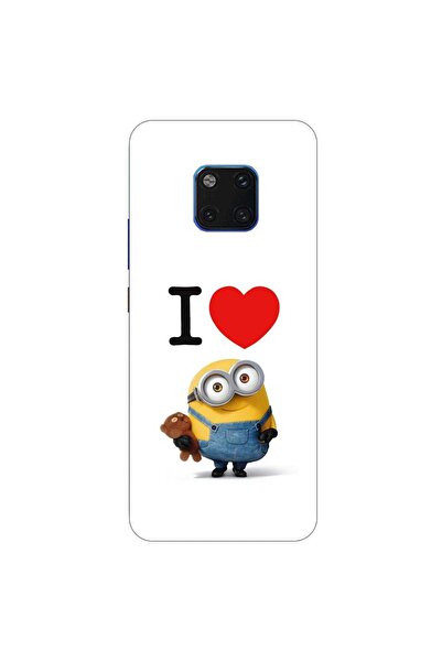 OEM Θήκη συμβατή με Huawei Mate 20 Pro Σιλικόνης Gel TPU με σχέδιο  "I Love M...
