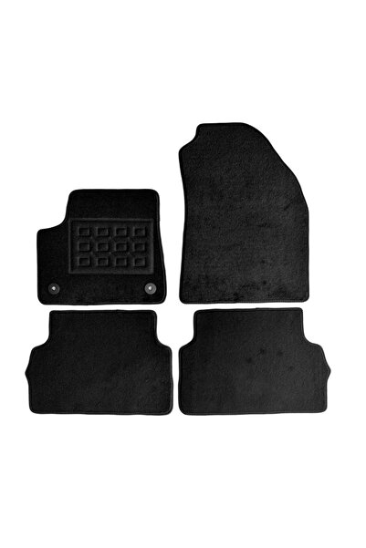 RapidAuto Set covorase auto mocheta Citroen E-C3 4 2024→, Negru, 4 buc.