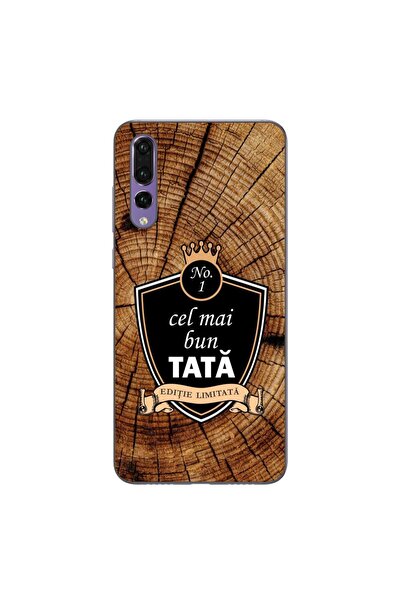OEM Husa compatibila cu Huawei P20 Pro Silicon Gel Tpu Model Cel Mai Bun Tata