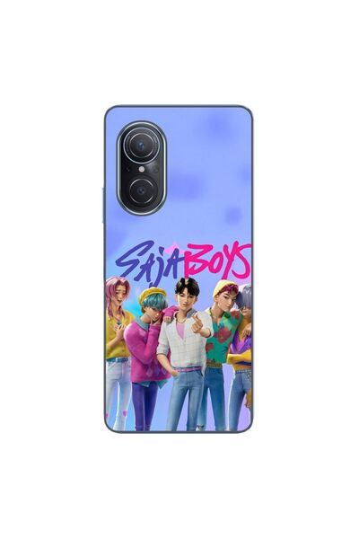 OEM Husa compatibila cu Huawei Nova 9 SE Silicon Gel Tpu Model KPop Demon Hun...