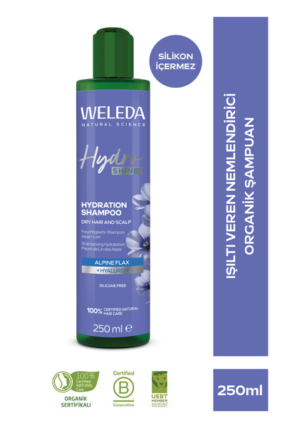 Weleda Shine Hydration Shampoo Organik Işıltı Veren Nemlendirici Şampuan 250ml