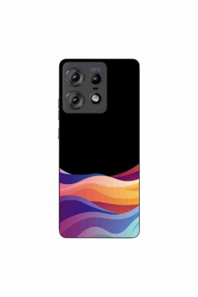 OEM Husa compatibila cu Motorola Edge 50 Pro Silicon Gel Tpu Model Neon Waves