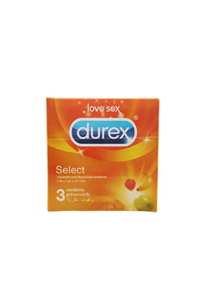 Durex واقيات ذكرية ملونة ومعطرة - 3 قطع