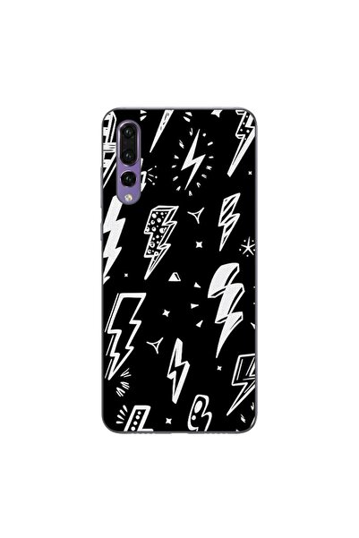 OEM Θήκη συμβατή με Huawei P20 Pro Σιλικόνης Gel TPU Μοντέλο Lightnings